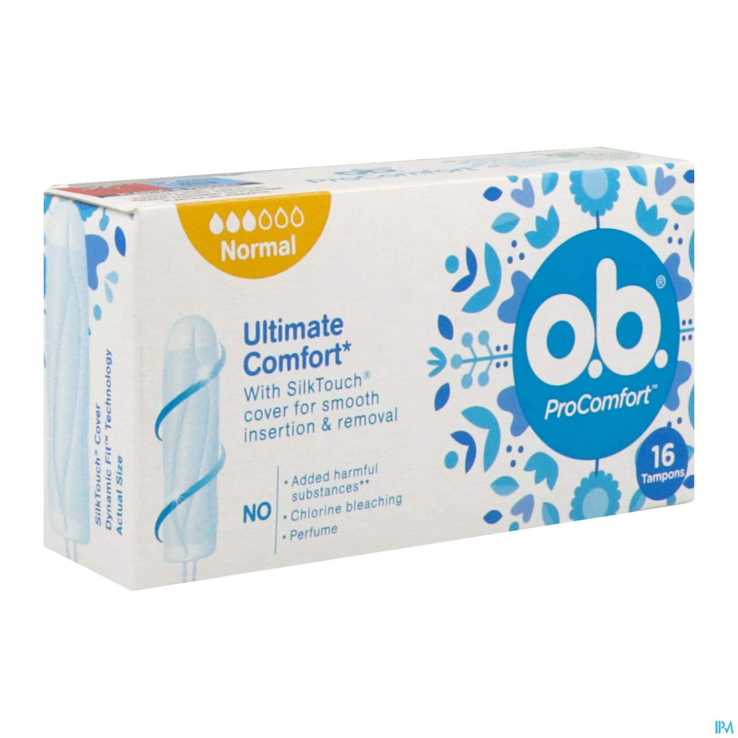 Ob Tampon Digital Procomfort Normal Sans Applicateur 16