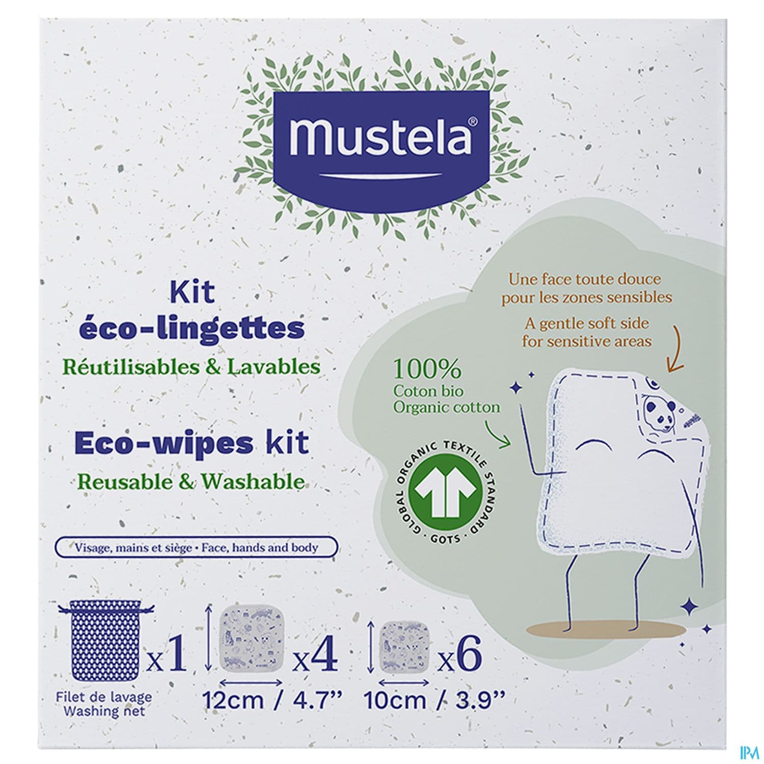 MUSTELA BB KIT ECO-LINGETTE 6P+4G