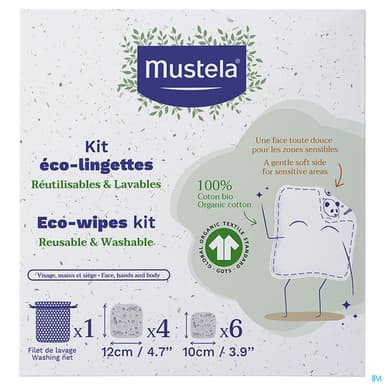 MUSTELA BB KIT ECO-LINGETTE 6P+4G