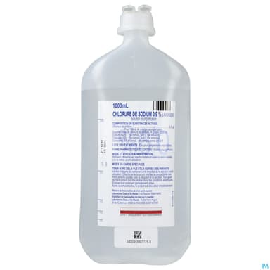 Lavoisier Sodium Chlorure 0.9% So Inj F Pol 1000ml