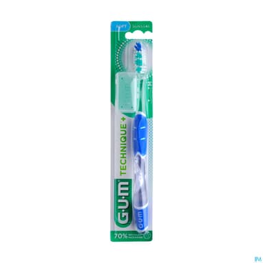 Gum technique+ brosse à dents souple compacte (modèle 491)