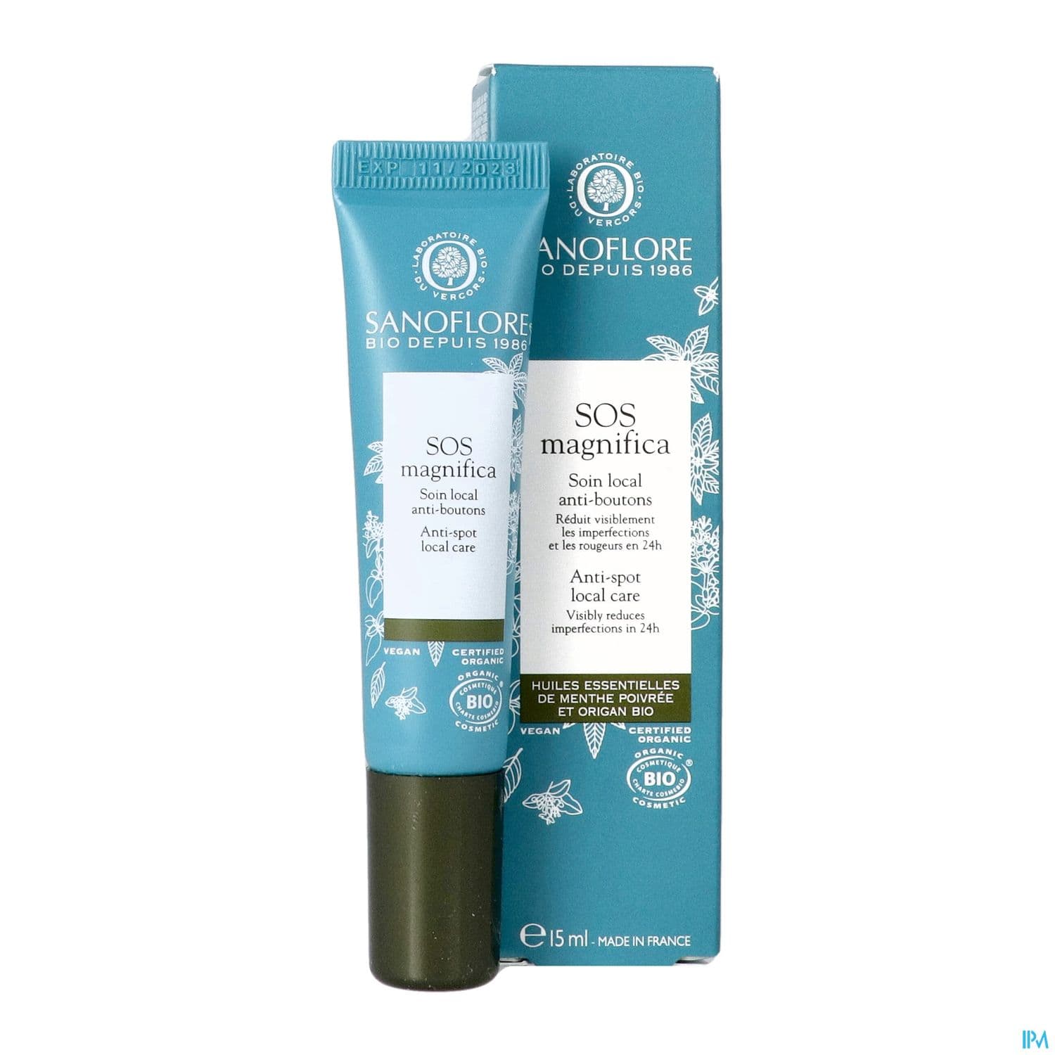 Sanoflore Magnifica Sos Soin Antiboutons Bio 15ml