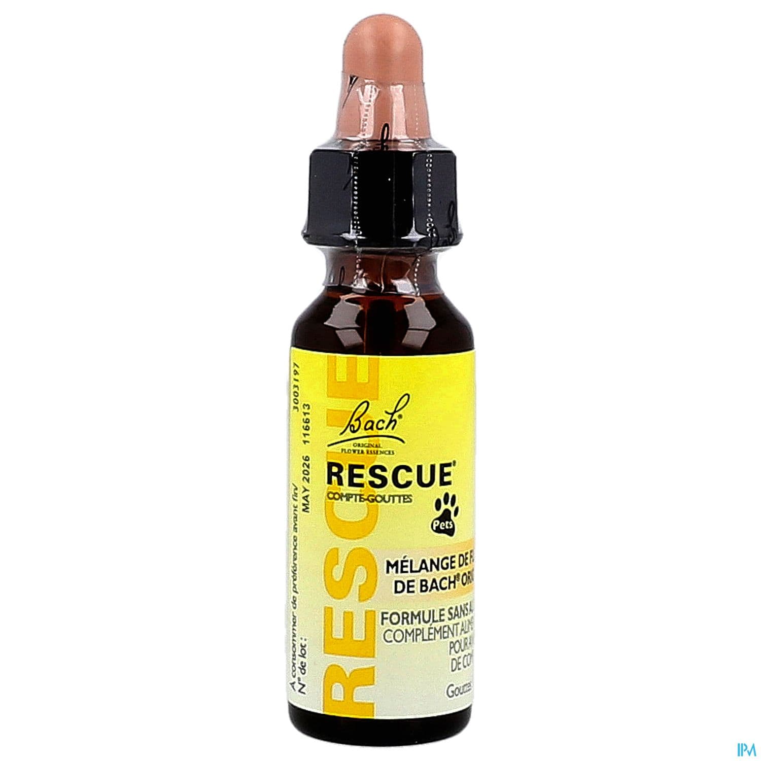 RESCUE BACH ORIGINAL PETS GTTE10ML