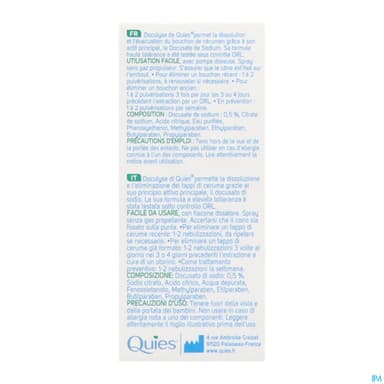 Quies Doculyse Solution Auriculaire Spray Pulverisation 30ml