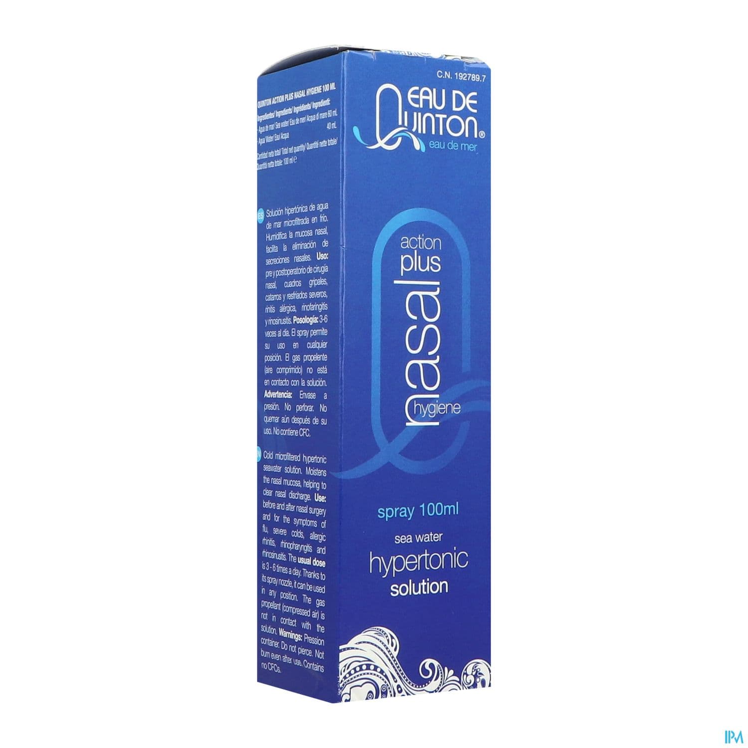 QUINTON ACTION+ SPRAY NASAL 100ML — Pharmacie Maritime