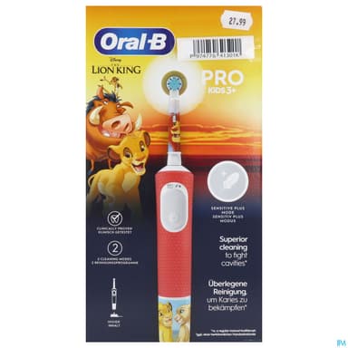 BDEN ORAL-B PRO ELEC KID ROI LION