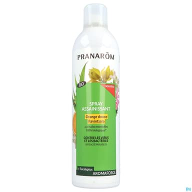 Pranarom Aromaforce Bio Spray Assainissant Orange Douce 400ml