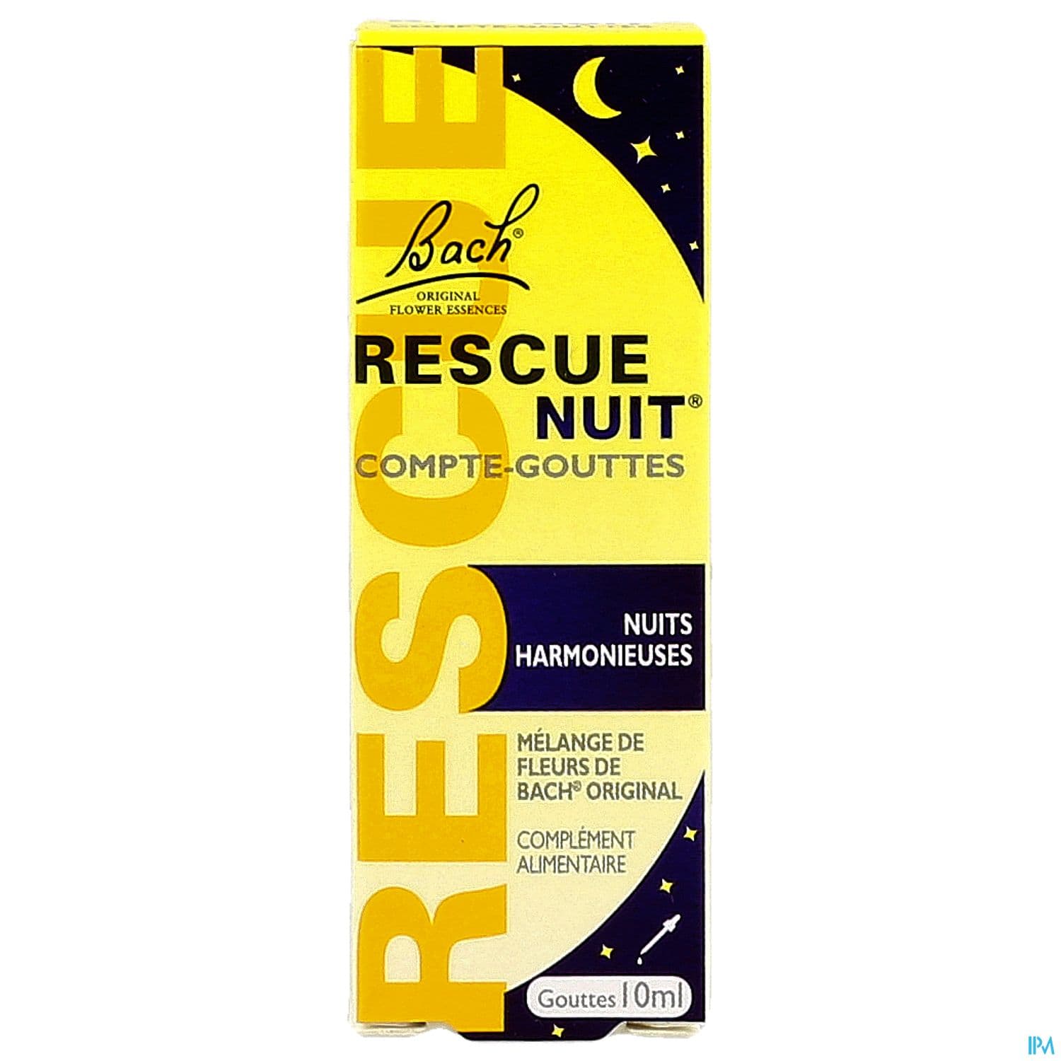 Rescue Bach Nuit Compte Gouttes 10ml
