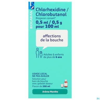 CHLORHEXIDINE/CHLOROBUT BGR C200ML