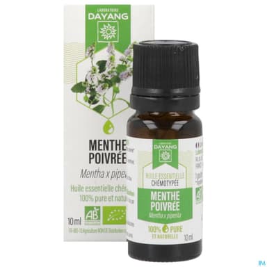 Dayang Huile Essentielle Menthe Poivree Bio 10ml