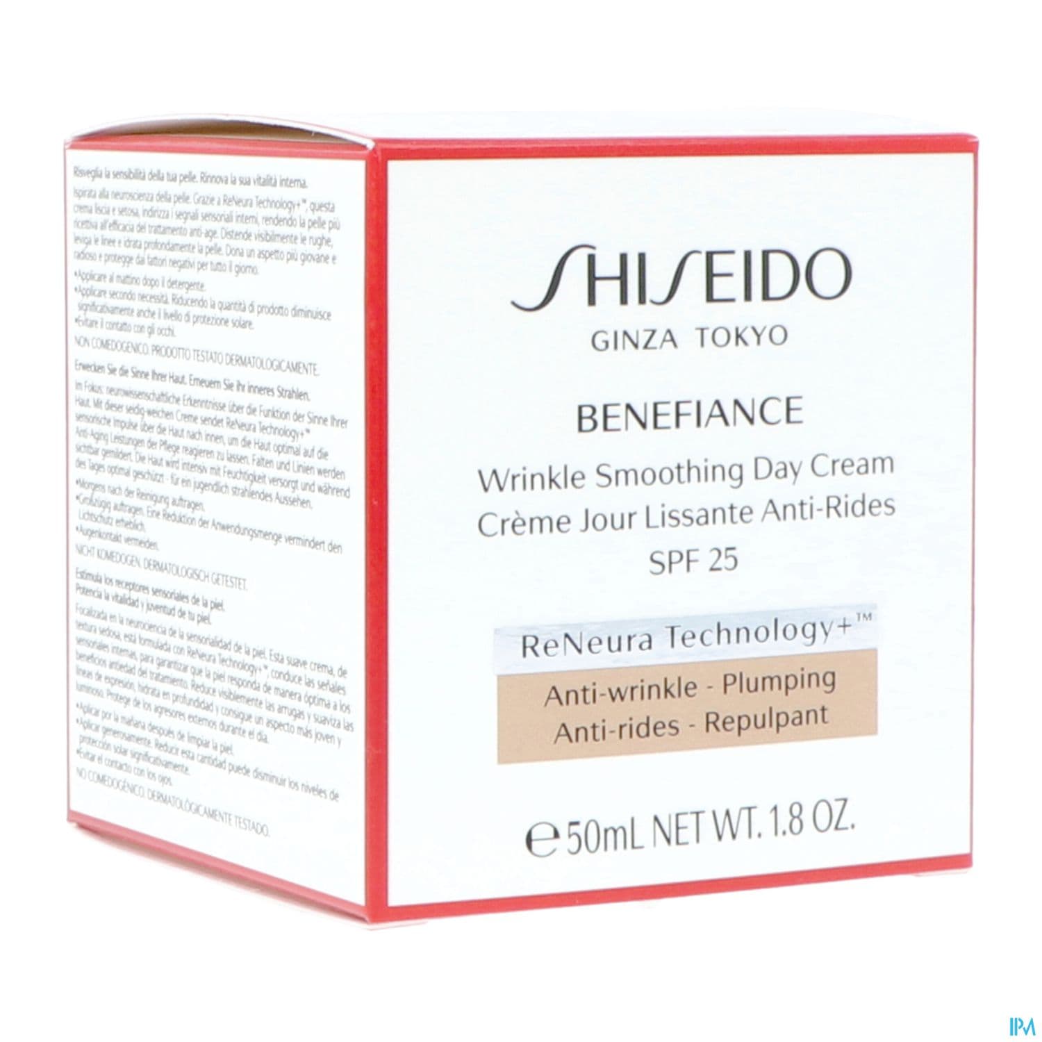 SHISEID BENEF CR LISS SPF25 50ML