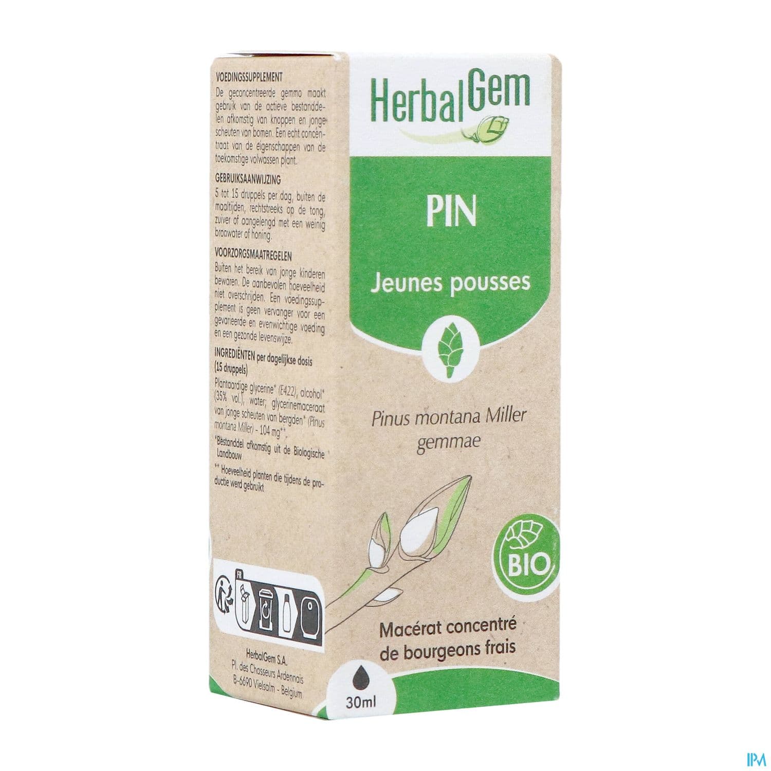 HERBALGEM MACER MER BIO PIN MONT30