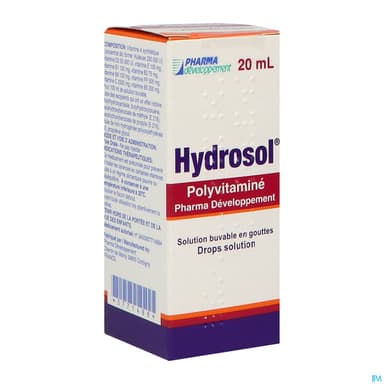 Hydrosol Polyvitamine Pharmadev Solution Buvable Gout 20ml