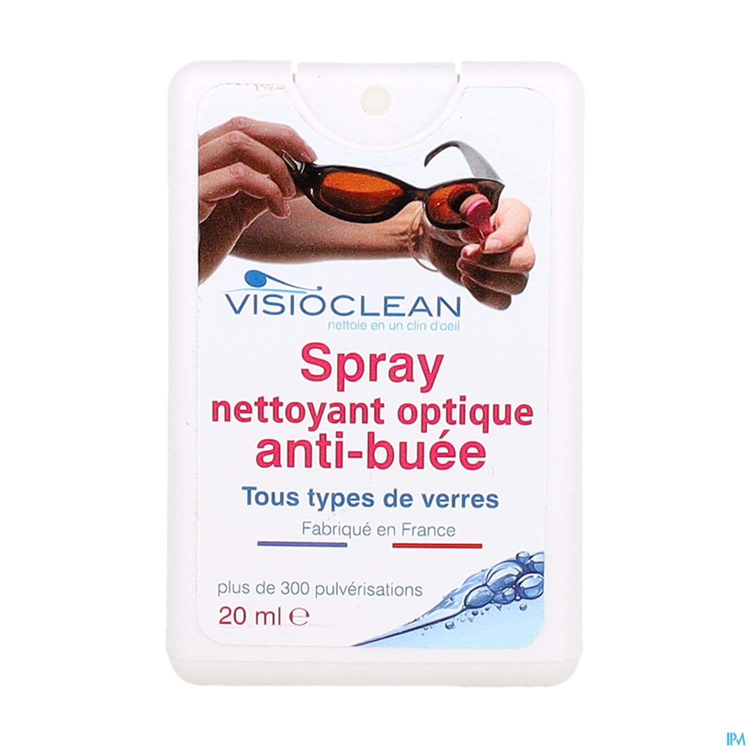 Visioclean Pince Pour Nettoyage Lunettes Avec Mousse