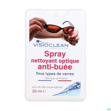 Visioclean Pince Pour Nettoyage Lunettes Avec Mousse