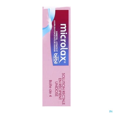MICROLAX BB SOL RECTALE UNIDOSE 4