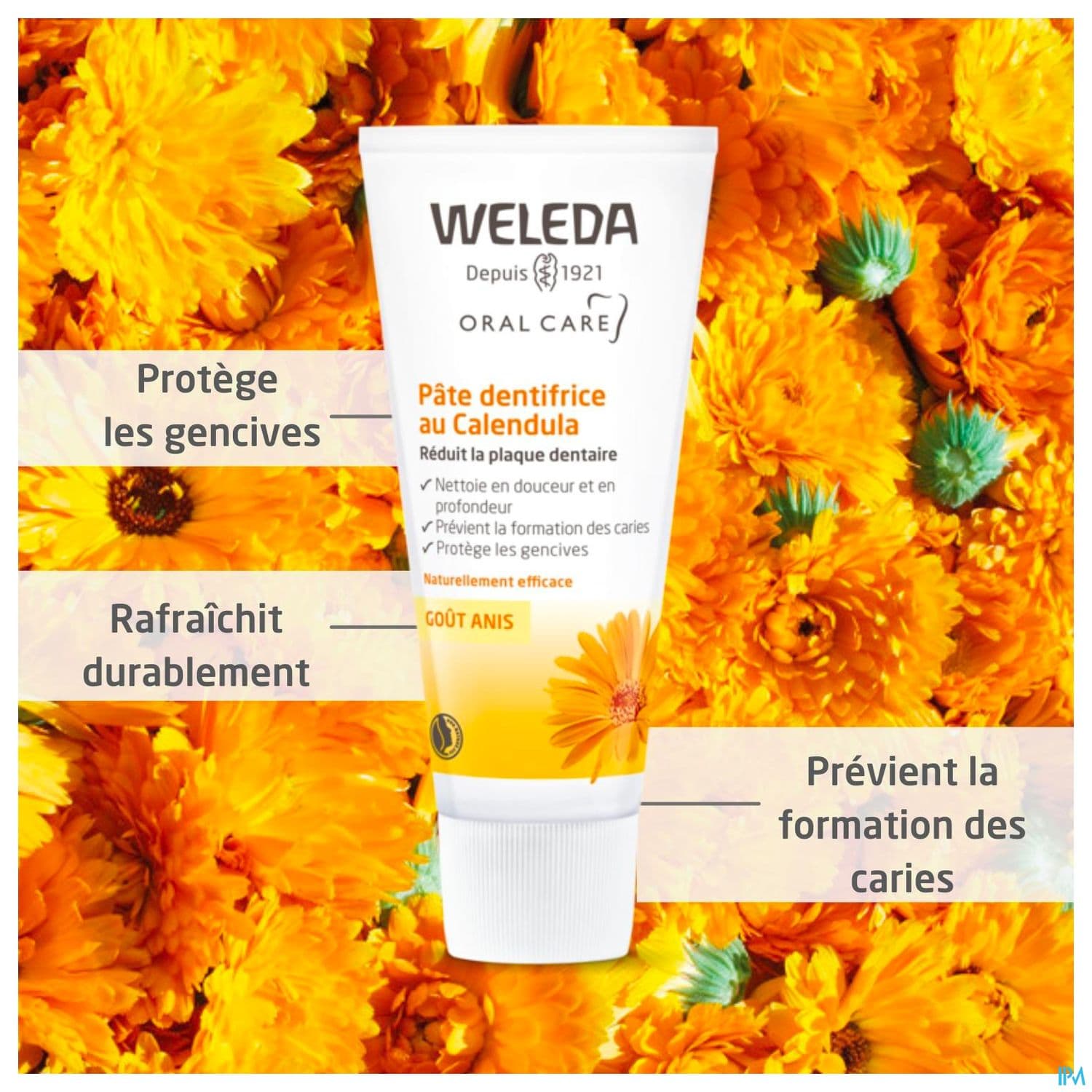 WELEDA PATE DENT CALENDULA 75ML
