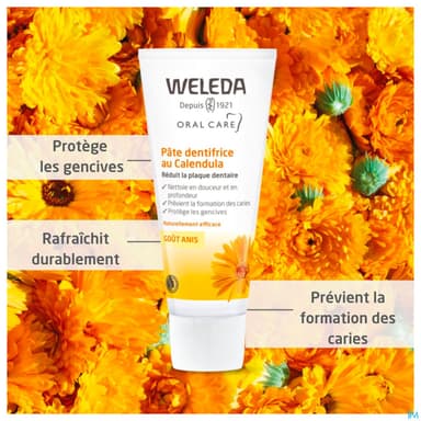 WELEDA PATE DENT CALENDULA 75ML