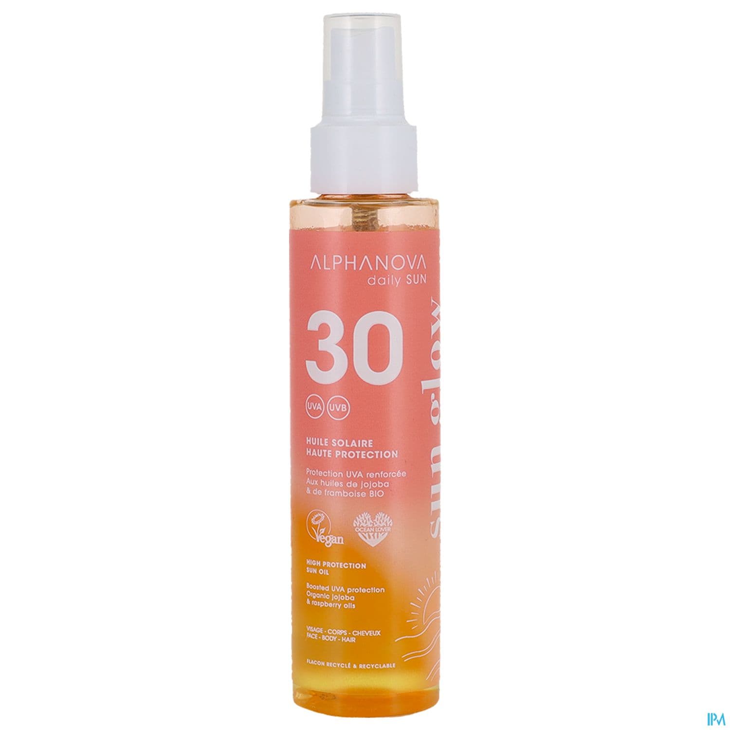 Alphanova Daily Sun Huile Solaire Spf30 Bio 125ml