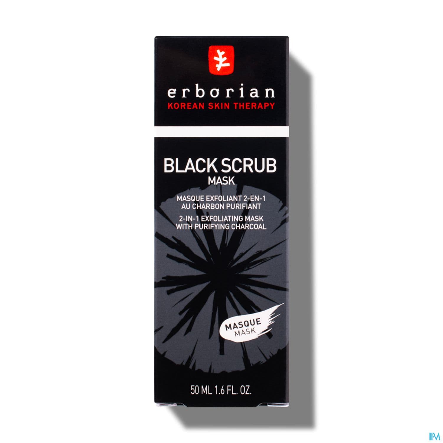 ERBORIAN BLACK SCRUB MASQ 50ML