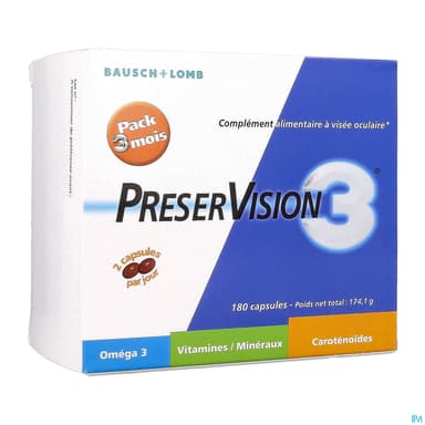 Preservision 3 Capsule Boite 180