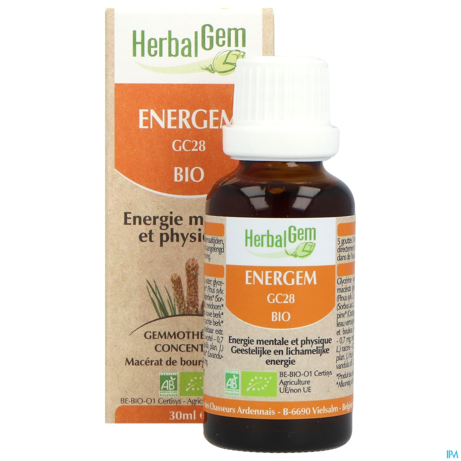 HERBALGEM ENERGEM GC28 BIO 30ML