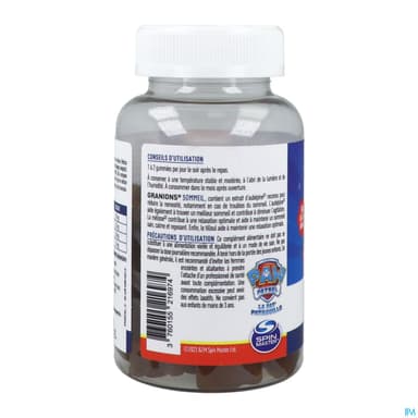 Granions Kid Gummies Sommeil Pat Patrouille Abricot 60