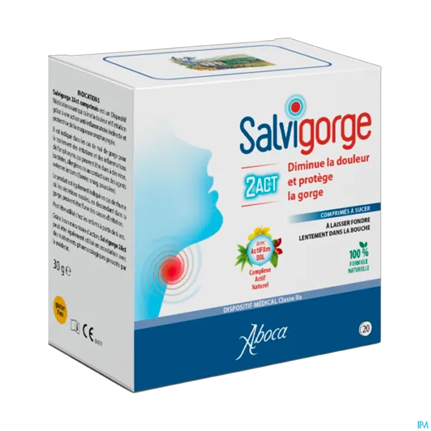 Aboca Salvigorge Comprime A Sucer Dispositif Medical Pour Le Mal De Gorge 20