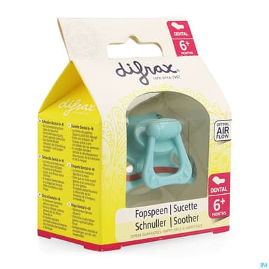 Difrax Sucette Dental 6/12mois