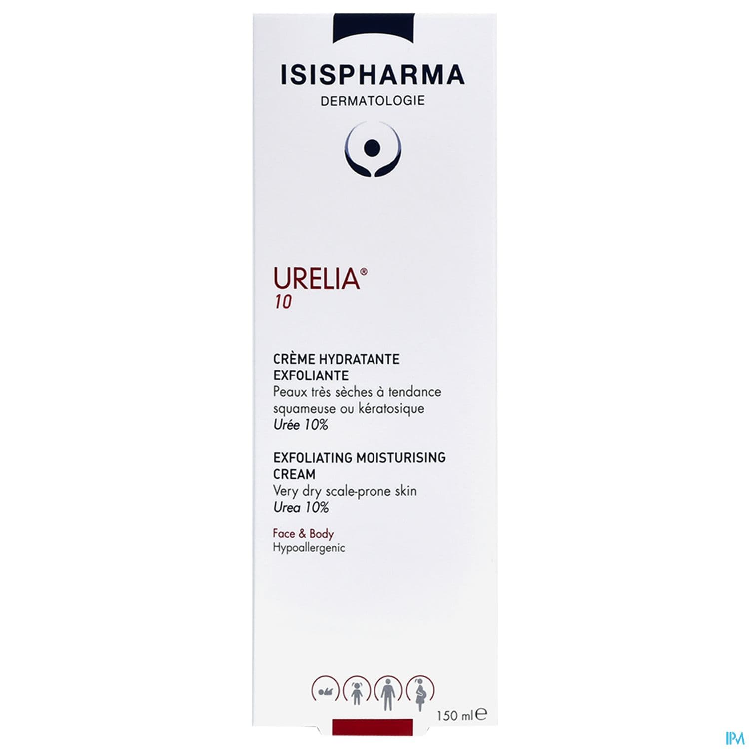 URELIA 10 CR CORPS PTS/SQUAM 150ML
