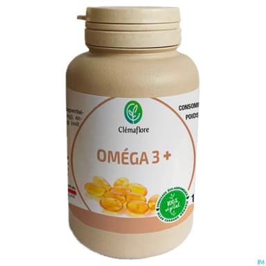 CLEMAFLORE OMEGA 3+ CAPS 120