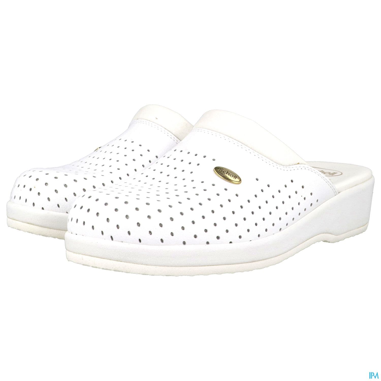 Scholl Clog Back Guard Sabot Unisexe Blanc P42
