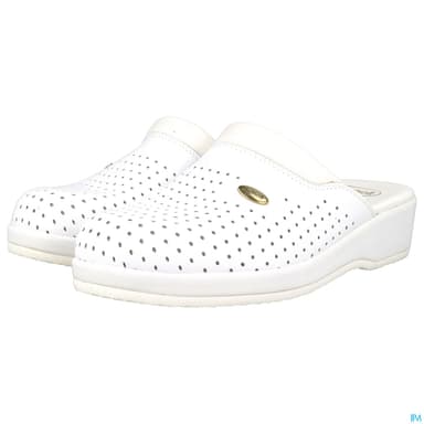 Scholl Clog Back Guard Sabot Unisexe Blanc P42