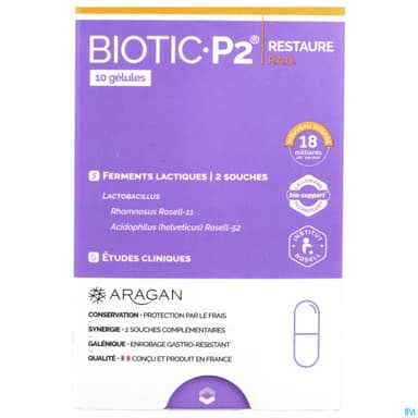 Aragan Biotic P2 Restaure Gelule 10