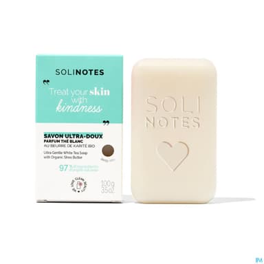 Solinotes Savon Solide The Blanc 100g