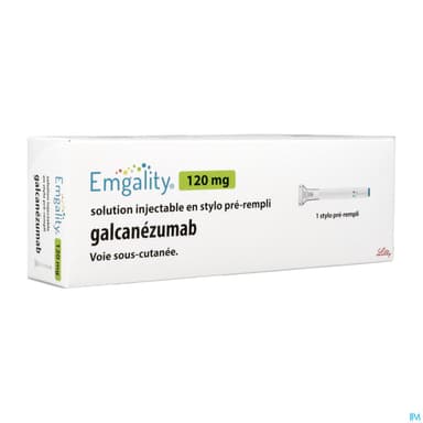 Emgality Solution Injectable Stylo Prerempli 120mg 1