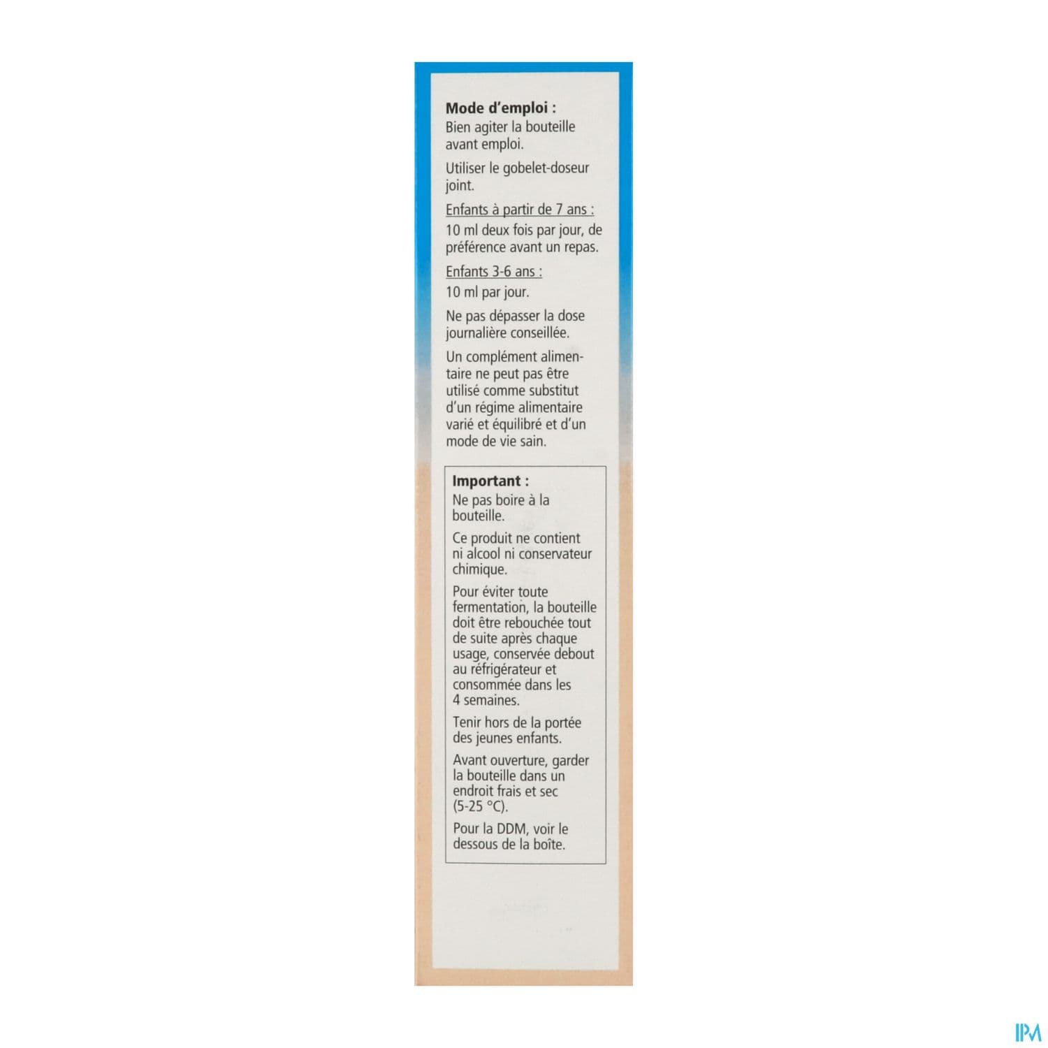 KINDERVITAL BOIS FORT ENF FL250