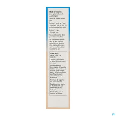 KINDERVITAL BOIS FORT ENF FL250