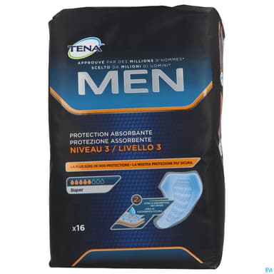TENA MEN SUPER NIVEAU 3 16