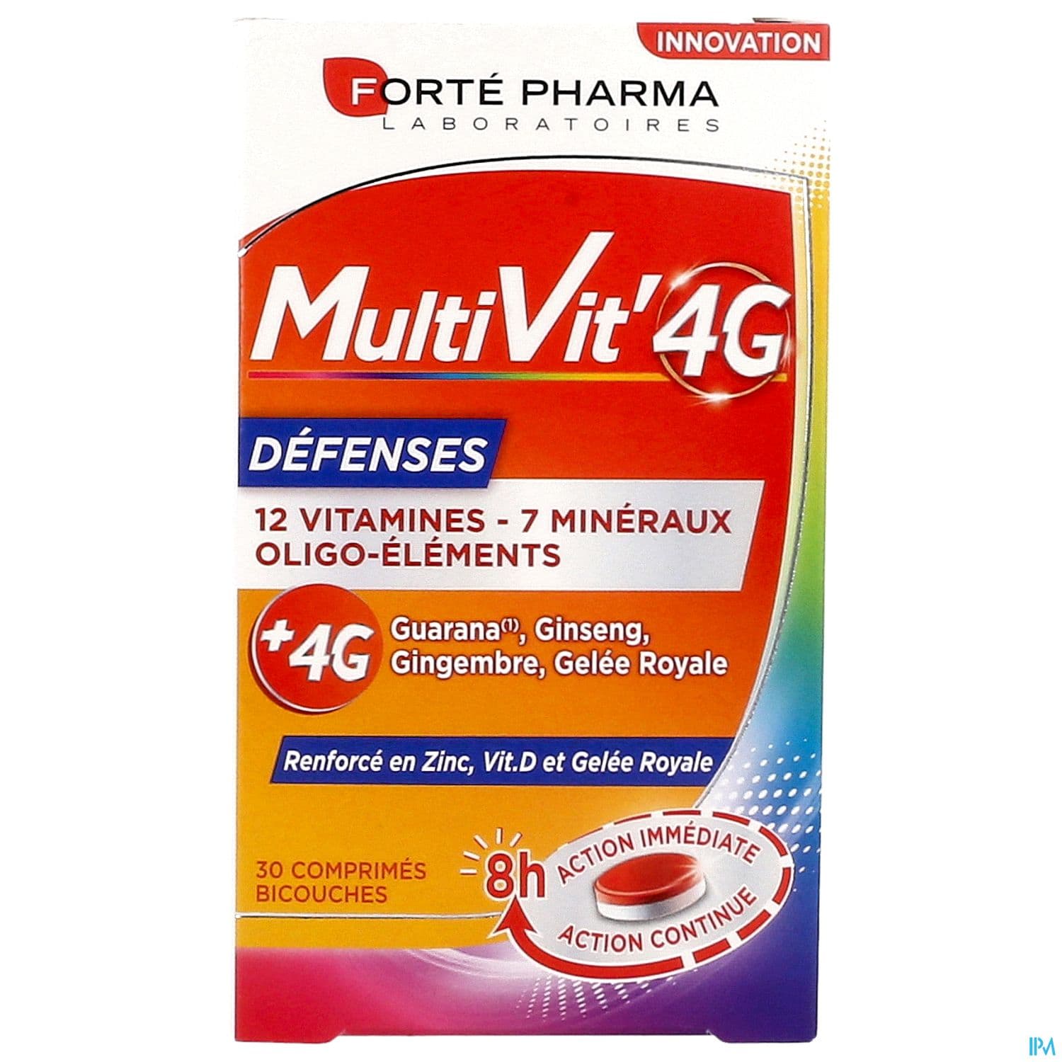 Forte Pharma Multivit' 4g Defenses Comprime 30