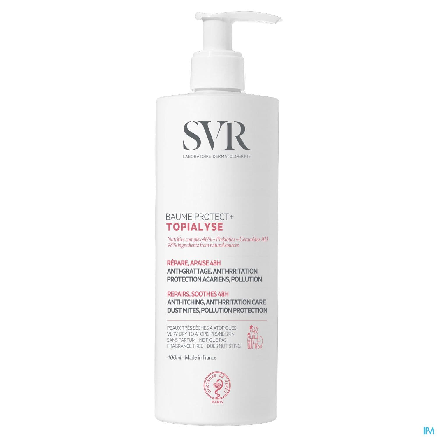 SVR TOPIALYSE BAUME PROTECT+ 400ML