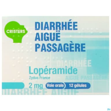 LOPERAMIDE 2MG ZYDUS FR GELULE 12