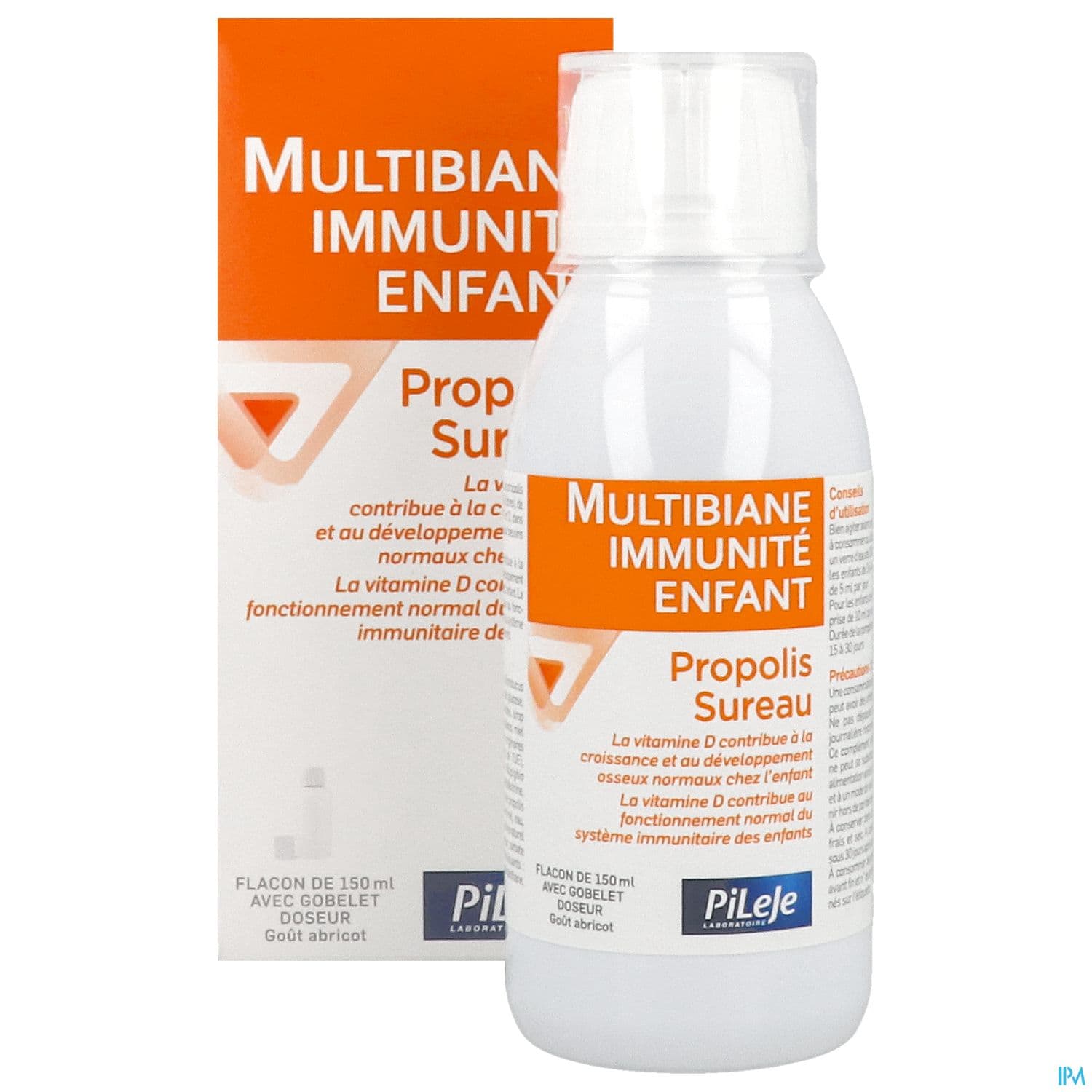 Pileje Multibiane Enfant Immunite Flacon De 150ml
