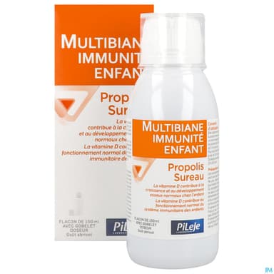 Pileje Multibiane Enfant Immunite Flacon De 150ml