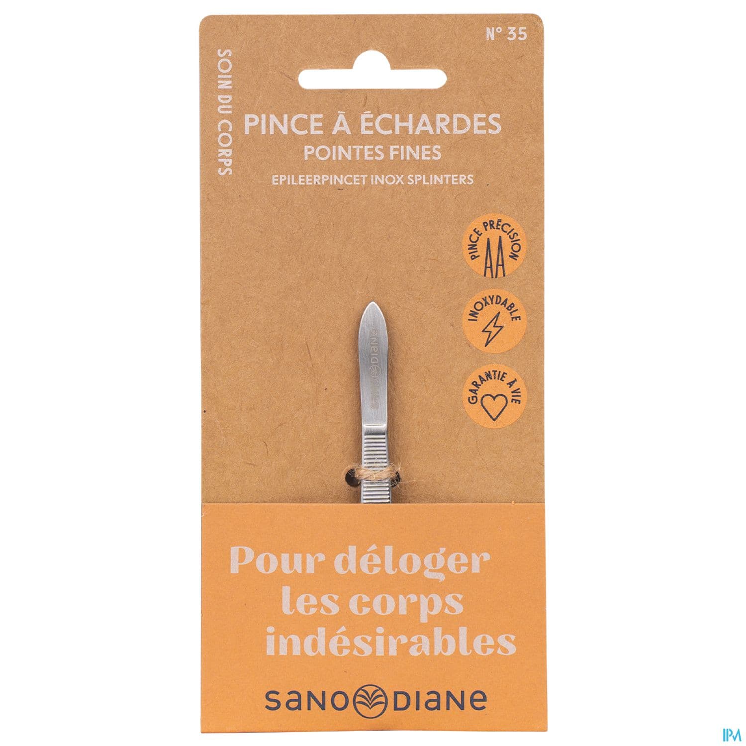 Sanodiane 35 Pince Echardes Inox