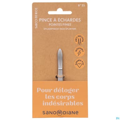 Sanodiane 35 Pince Echardes Inox