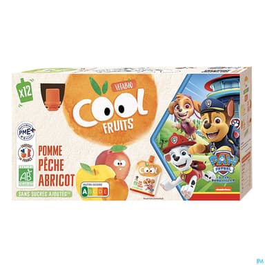 VITABIO COOL POM/PECH/ABRIC 12X90G