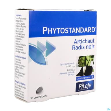 Pileje Phytostandard Artichaut Radis Noir Comprime 30