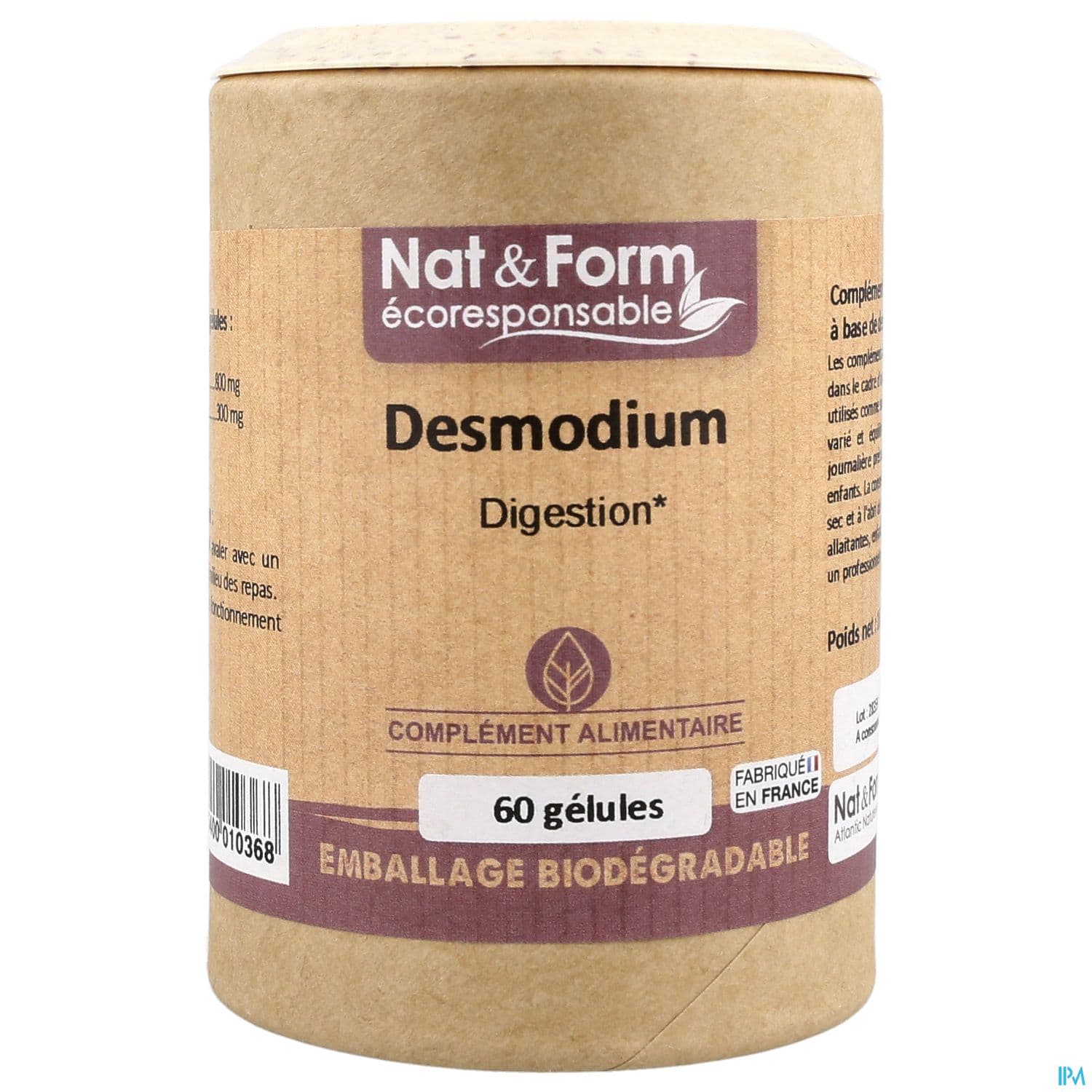 Nat Et Form Ecoresponsable Desmodium Gelule 60