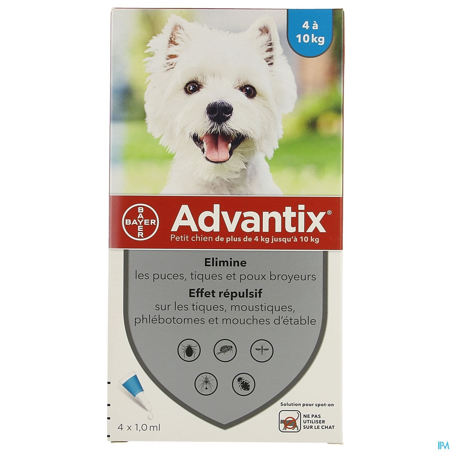Advantix Chien Petit Spot On Solution 1ml 4